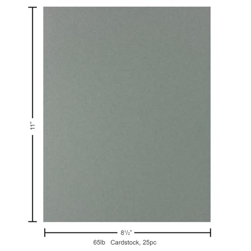 PA Paper Accents Stash Builder Cardstock 8.5" x 11" Storm Blue