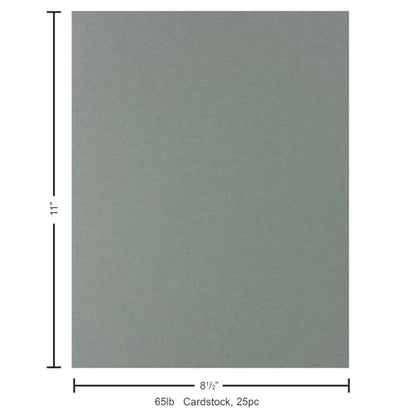 PA Paper Accents Stash Builder Cardstock 8.5" x 11" Storm Blue