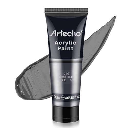 Black Acrylic Paint (4.05 Fl Oz)
