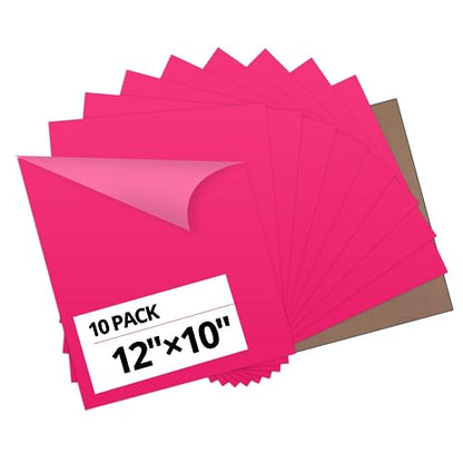 Pink Heat Transfer Vinyl Bundle (10 Count)