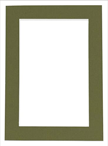 Pack of 25 Acid Free 8x10 Mats Bevel Cut for 5x8 Photos (25 Count)
