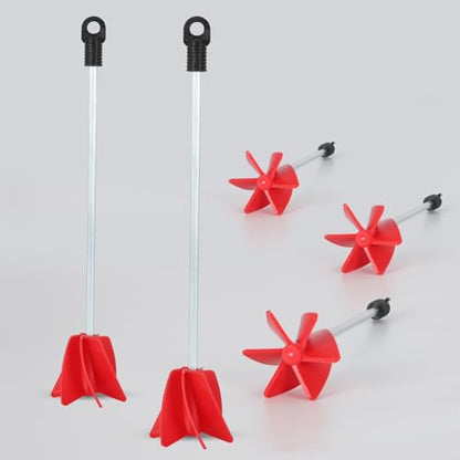 2 Pack Helix Paint Mixer Attachment for Drill 11.8"
