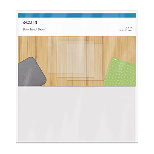 15 Pack 6 Mil Blank Mylar Stencil Sheets (15 Count)