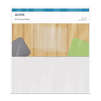 15 Pack 6 Mil Blank Mylar Stencil Sheets (15 Count)