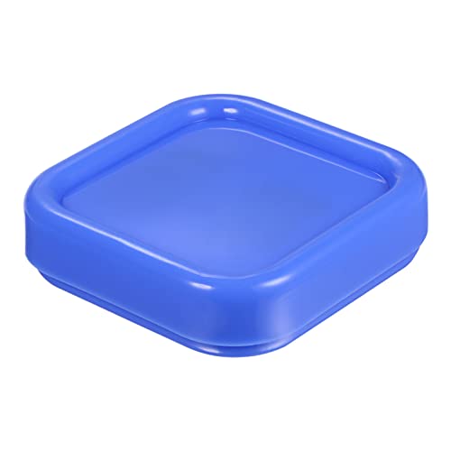 Magnetic Pin Cushion Square Sewing Pin Holder Blue