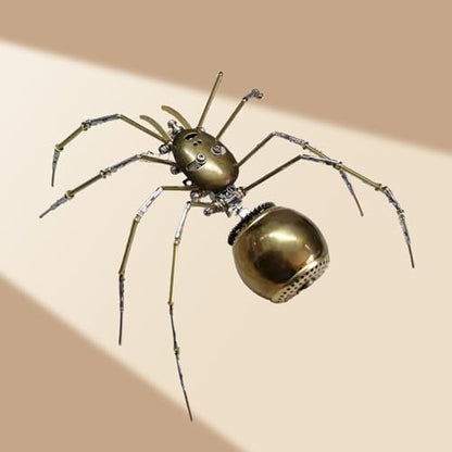 Steampunk Mechanical Insect Spider 3D Metal Model Kit for Adults DIY Assembly 2 (100 Count)