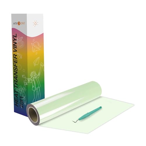 Heat Transfer Vinyl Pale Green HTV Rolls