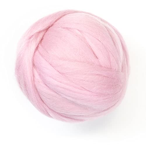 Colored Natural Wool roving