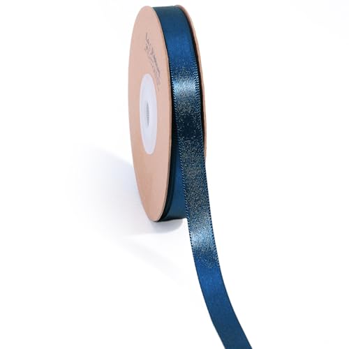Navy Satin Ribbon 3