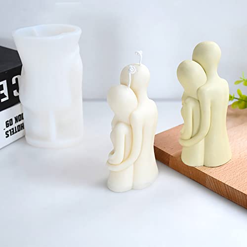 Girl Body Resin Couple Candle Mold