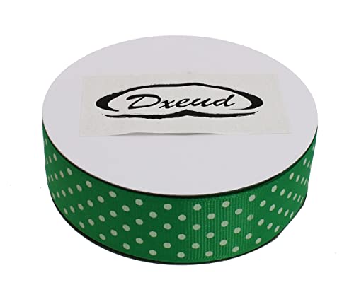 Polka Dot Grosgrain Ribbon 25 Yard Each Roll 100% Polyester