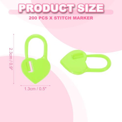 200pcs Stitch Markers for Crocheting