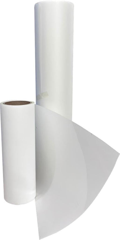 DTF Transfer Film Roll. World of Paper Direct to Film, Premium DTF Film for DTF Printers 24"x328Ft (60cm x 100m). PET Heat Transfer Film. Cold Peel