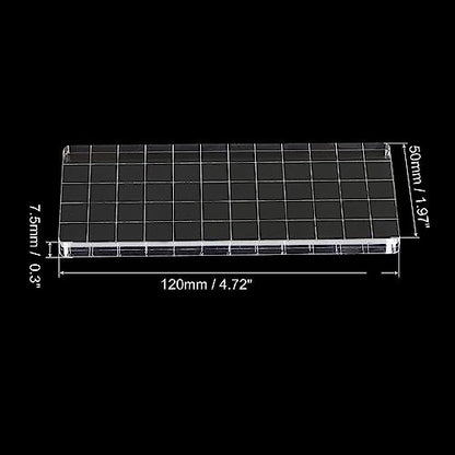 5" x 2" Acrylic Stamp Block (2 Count)