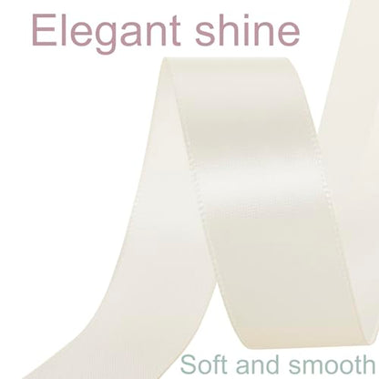 1 Inch Ivory Ribbon 50Yards