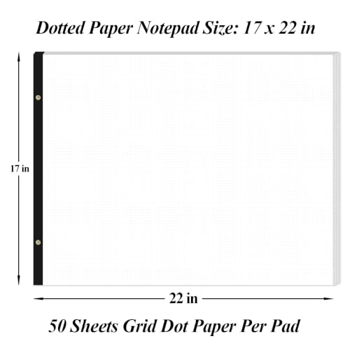 Large Dotted Paper Notepad