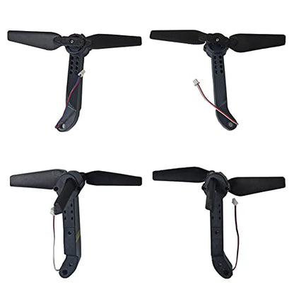 RC Quadcopter Spare Parts Axis Drone Arms with Propellers FPV Racing Drone Arms Comaptible with E58