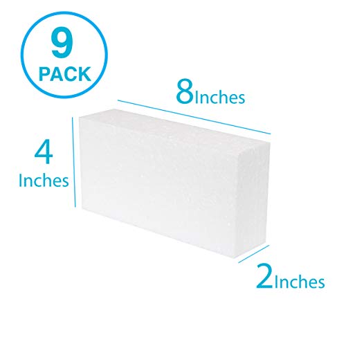 Silverlake 8x4x2 Craft Foam for Styrofoam Block Projects