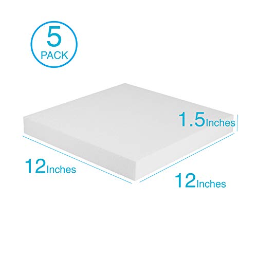 Silverlake 12x12x1.5 Craft Foam for Styrofoam Block Projects