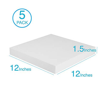 Silverlake 12x12x1.5 Craft Foam for Styrofoam Block Projects