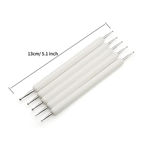 4 Set Embossing Stylus Double End Tracing Dotting Tool