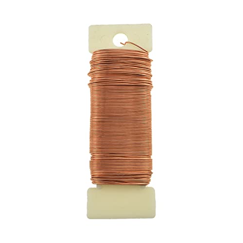 22Gauge Rose Gold Floral Wire