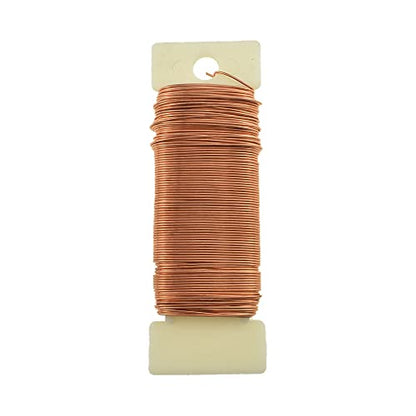 22Gauge Rose Gold Floral Wire