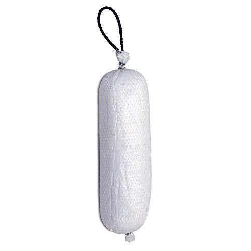 90400) 5" x 15" Oil-Only Polypropylene Sorbent Bilge Boom, Absorb up to 1.2 Gallons of Oil, Fuel and Hydraulic Fluid, for Sumps, Drains and Basins, Easy to store and use, Lint-free