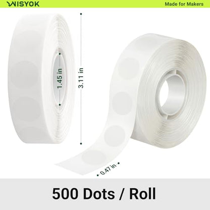 Clear Glue Point Dots for Balloons (2000 Count)