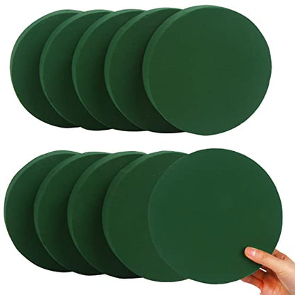 10PCS 8" Large Round Floral Foam Bricks