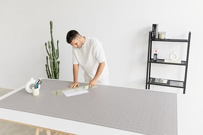 Cutting Mat 36x72 Black & Taupe