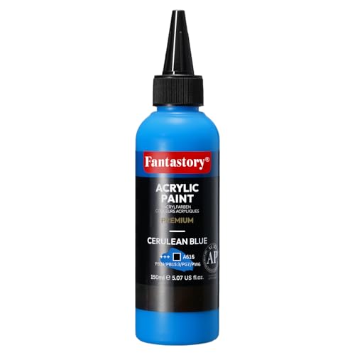 150ml Blue Deep Hue Acrylic Paint (5.1 Fl Oz)