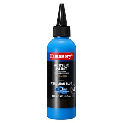150ml Blue Deep Hue Acrylic Paint (5.1 Fl Oz)
