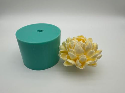 3D Chrysanthemum Flower Candle Wax Silicone Mold