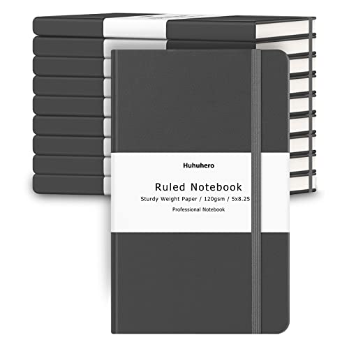 10 Pack Lined Notebook Journals