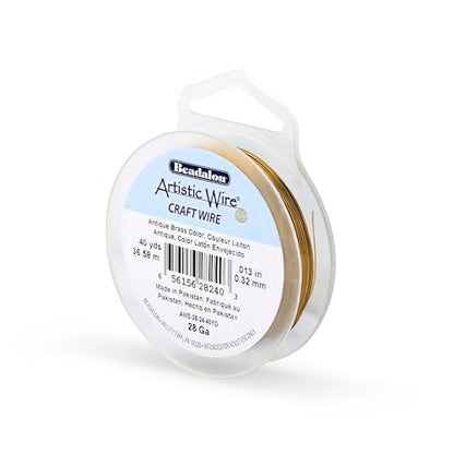 28 Gauge Tarnish Resistant Colored Copper Craft Wire (120 Foot)