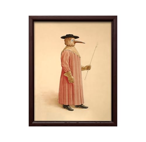 Vintage Plague Doctor Canvas