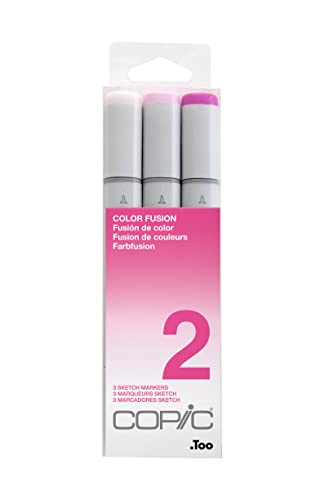 Sketch Fusion #2 Pink 3 (3 Count)