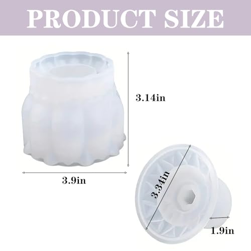 Resin Jar Mold with Lid (2 Count)
