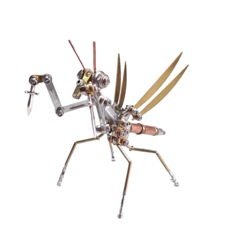 Steampunk Mantis 3D Metal Puzzle Model Mechanical Kits 150+ Parts 2