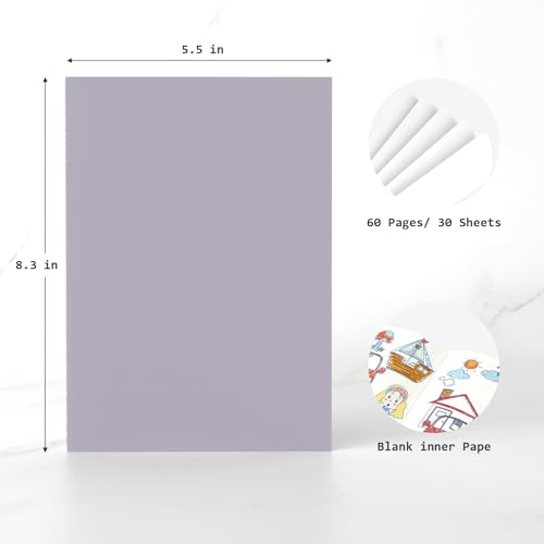 32 Pack Blank Notebook Journals Bulk