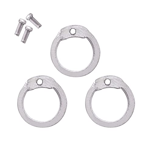 200G 1Kg Chainmail Loose Rings for Armor Crafting Perfect for DIY Chainmail Projects & Armor Repairs