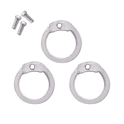 200G 1Kg Chainmail Loose Rings for Armor Crafting Perfect for DIY Chainmail Projects & Armor Repairs