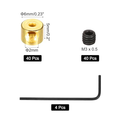 40 Pcs Metal Locking Pin Backs