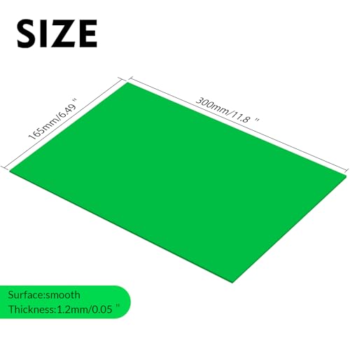 Laser Engraving Blank Green ABS Double Color Plastic Sheet