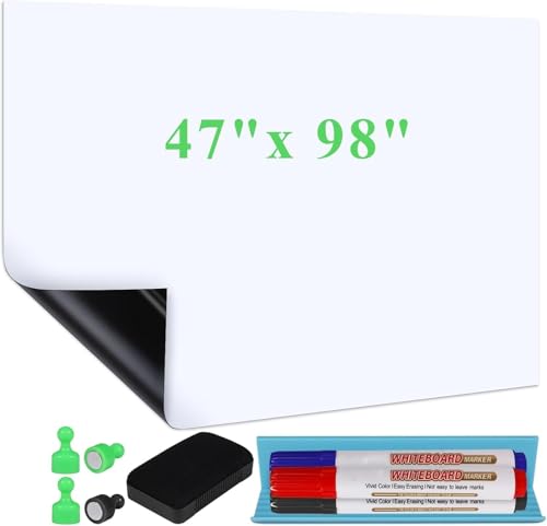 White Board Sticker Adhesive Backing