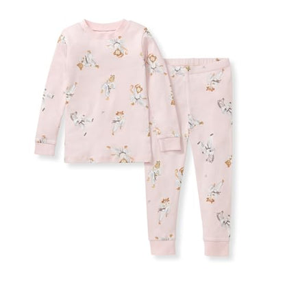 Girls Organic Cotton Pajamas (2 count)