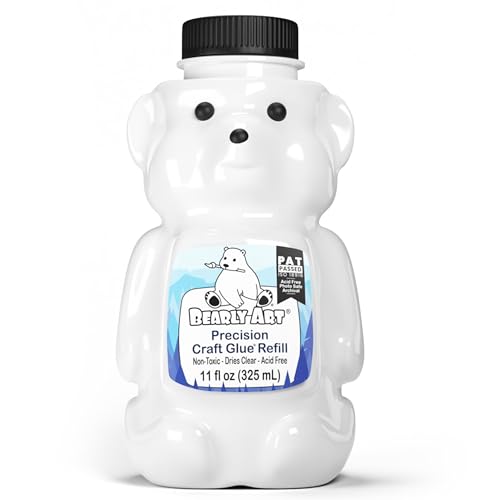 Precision Craft Glue Refill 11 fl oz Archival Dries Clear (11 Fl Oz)