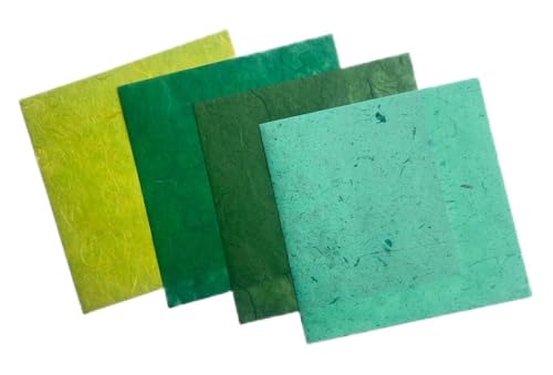 Natural Fiber Mulberry Paper 8 x 8 Inches (50 Count)