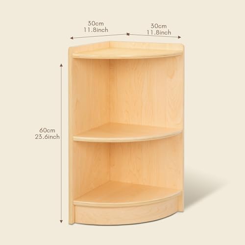 Wood Corner Cabinet (2 Count)